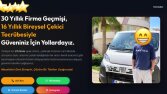 Çekici için web sitesi ve işletme hesabı
