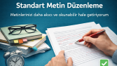 metin düzenleme örneği