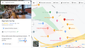 Big Chefs Restoranlarının Google Harita Kayıtları