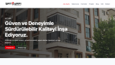 Şat Yapı - SEO Uyumlu Modern Web Arayüzü