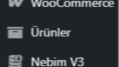 Nebim v3 / Woocommerce entegrasyonu