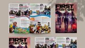 Fırst Person oyun dergisi tasarımı