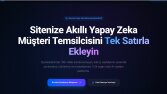 Akıllı Müşteri Temsilcisi & Chatbot SaaS