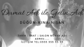 Davetiye Tasarımları
