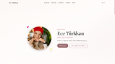 Kişisel Web Sitesi - Ece Türkkan