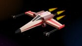 3D X-wing Animation