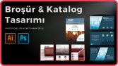İlgi Çekici Modern Katalğ Broşür Tasarımları