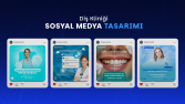 Diş Kliniği Sosyal Medya Tasarımı