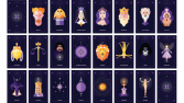 Vektör Tarot Kartı İllüstrasyonları