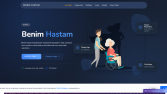 benimhastam.com web uygulaması