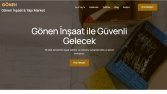 Gönen İnşaat Ticaret - İşyeri Tanıtım Sitesi