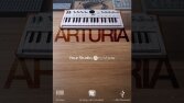 Arturia müzik aletleri sosyal medya tasarımı 