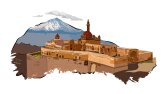 İshakpaşa Sarayı İllüstrasyon