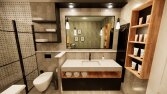 3 Boyutlu Banyo Tasarımı ve Çizimi