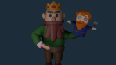 Low-Poly Stilize Karakter