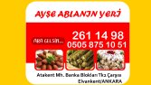 Ayşe'nin Yeri Magnet Tasarımı