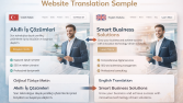 Türkçe İngilizce Web Sitesi Çeviri Örneği (Profesyonel)