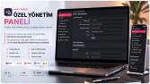 PHP Tabanlı Özel Yönetim Paneli