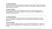 İNGİLİZCE-TÜRKÇE ÇEVİRİLER