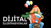 Dijital İllüstrasyon / Kitap, Dergi Afiş Tasarımları