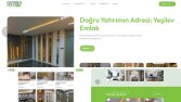 Yeşilev Emlak- Emlak Ofisi Web Sitesi (İnstagram Senkronize)