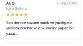 Sizi en iyi yansıtan yazılar burada!