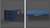 Hot Wheels-themed Shipping Container