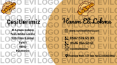 Örnek Kartvizit Tasarımı