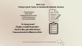 Profesyonel İçerik Yazarlığı & Akademik Destek Uzmanı