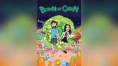 Rick and morty temalı çizim