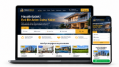 Modern ve Mobil Uyumlu Emlak Web Sitesi Tasarımı