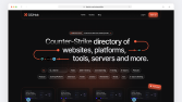 CS2Hub. Landing Page