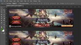 Metin2 pvp server banner tasarımı (gerçek iş örn.)