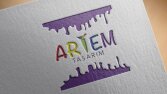 sanata dair logo tasarımı