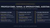 ProfesyonaI Sanal ve Operasyonel Asistan