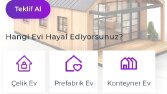 Prefabrik ev web sitesi https://prefayapi.com/