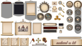 Medieval UI Kit Tasarımım