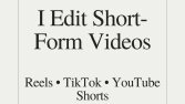 Viral Odaklı Reels, TikTok ve Shorts Video Kurgu Hizmeti