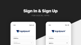 Sosyal Ağ Platformları için Login Ekranları Tasarımı