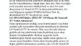 LG teknolojisi LG 55NANO766QA.APEZ 55’’ 139 Ekran 4K Nanocell TV