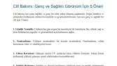 Cilt bakım ürünleri satan bir marka için yazdığım içerik
