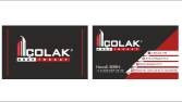 Çolak Grup İnşaat Kartvizit Tasarımı
