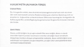 Hukuki Metin Çevirisi