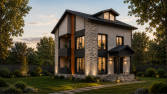 Konut Cephe Render