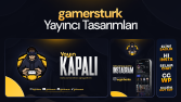 gamersturk Animasyonlu Yayıncı Tasarımları