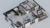 3D Kat Planı