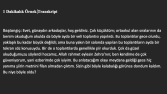1 Dakikalık Örnek Transkript