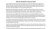 Blok Zinciri Mutabakat Kuralları