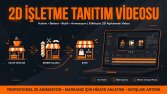 Profesyonel 2D İşletme Tanıtım Animasyon Videosu