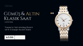 Saat markası için minimalist etkileyici reklam tasarımı